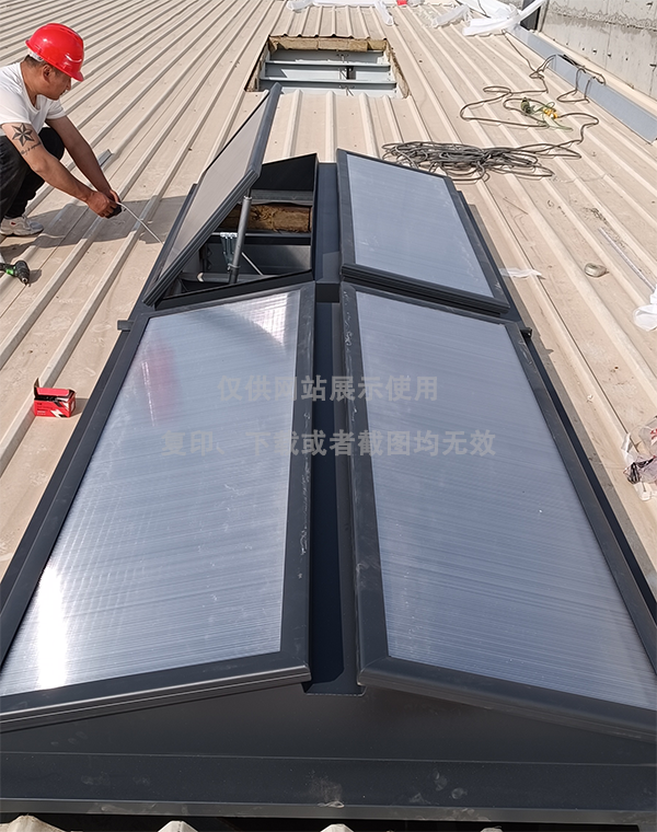 兰州王老吉生产车间玛沁排烟天窗