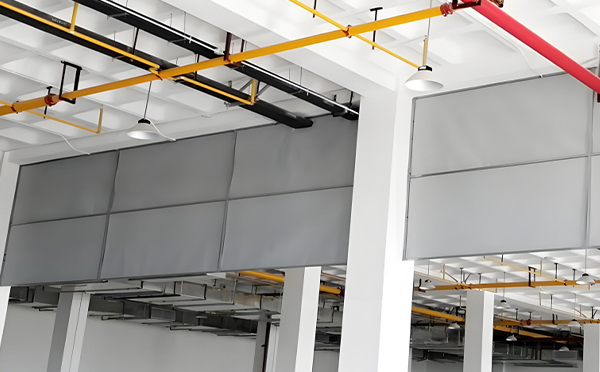 商场防烟分区常闭节点:玛沁挡烟垂壁高度与控制器接线图解 商场防烟分区常闭节点:玛沁挡烟垂壁高度与控制器接线图解